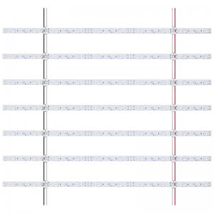 Aluminum plate ladder light for advertising lightbox